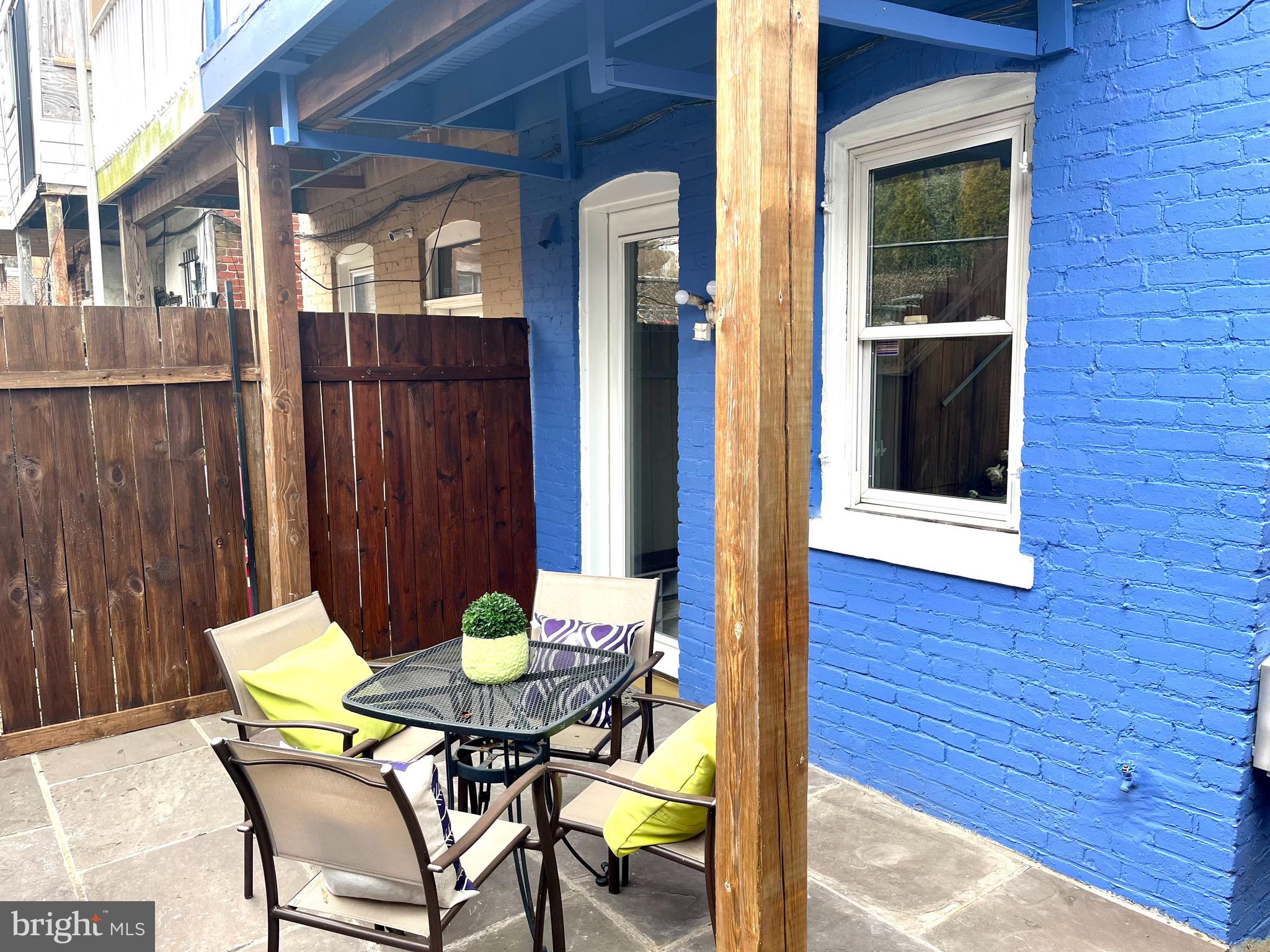 1907 Park Road Northwest Washington, DC 20010 - Photo 25 of 31 Rear Patio