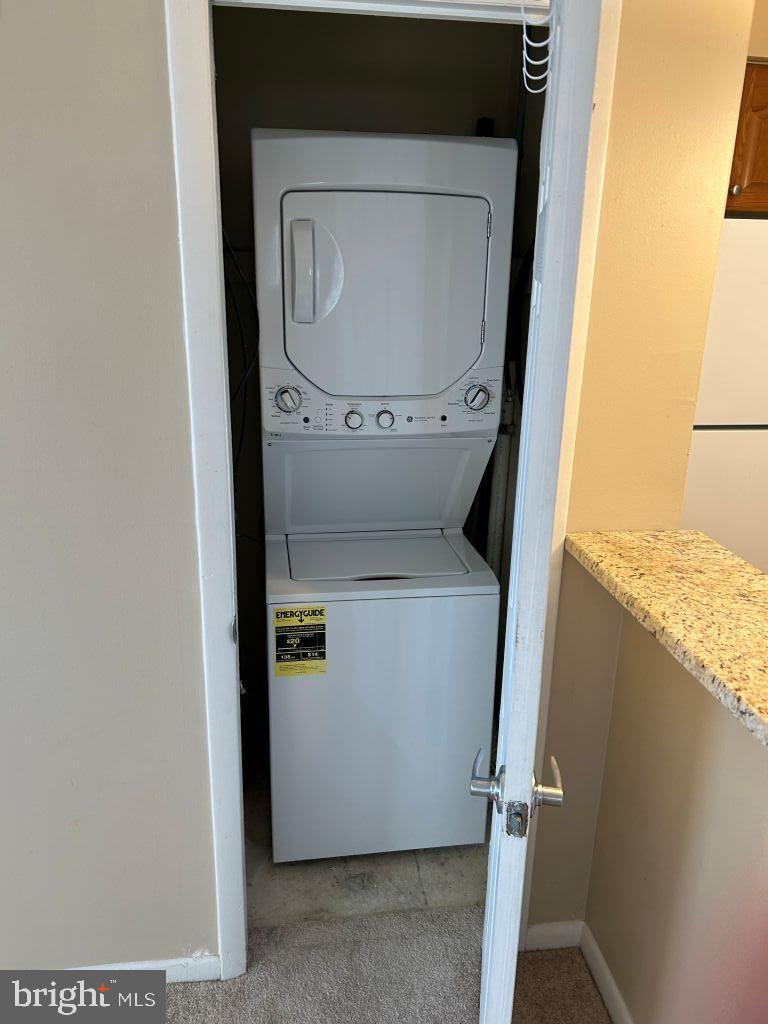 4701 Pennell Road, Unit J11 Aston, PA 19014 - Photo 8 of 18 a utility room with dryer and washer