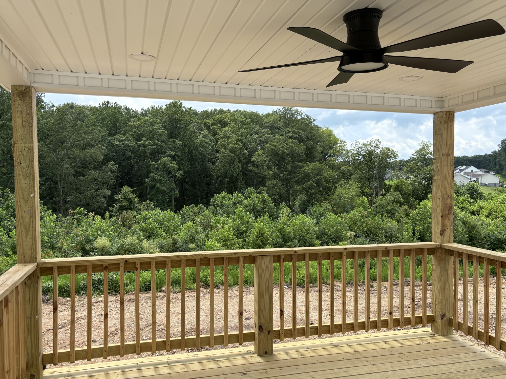 232 Poling Drive Pulaski, TN 38478 - Photo 17 of 24 a view of a balcony with wooden floor