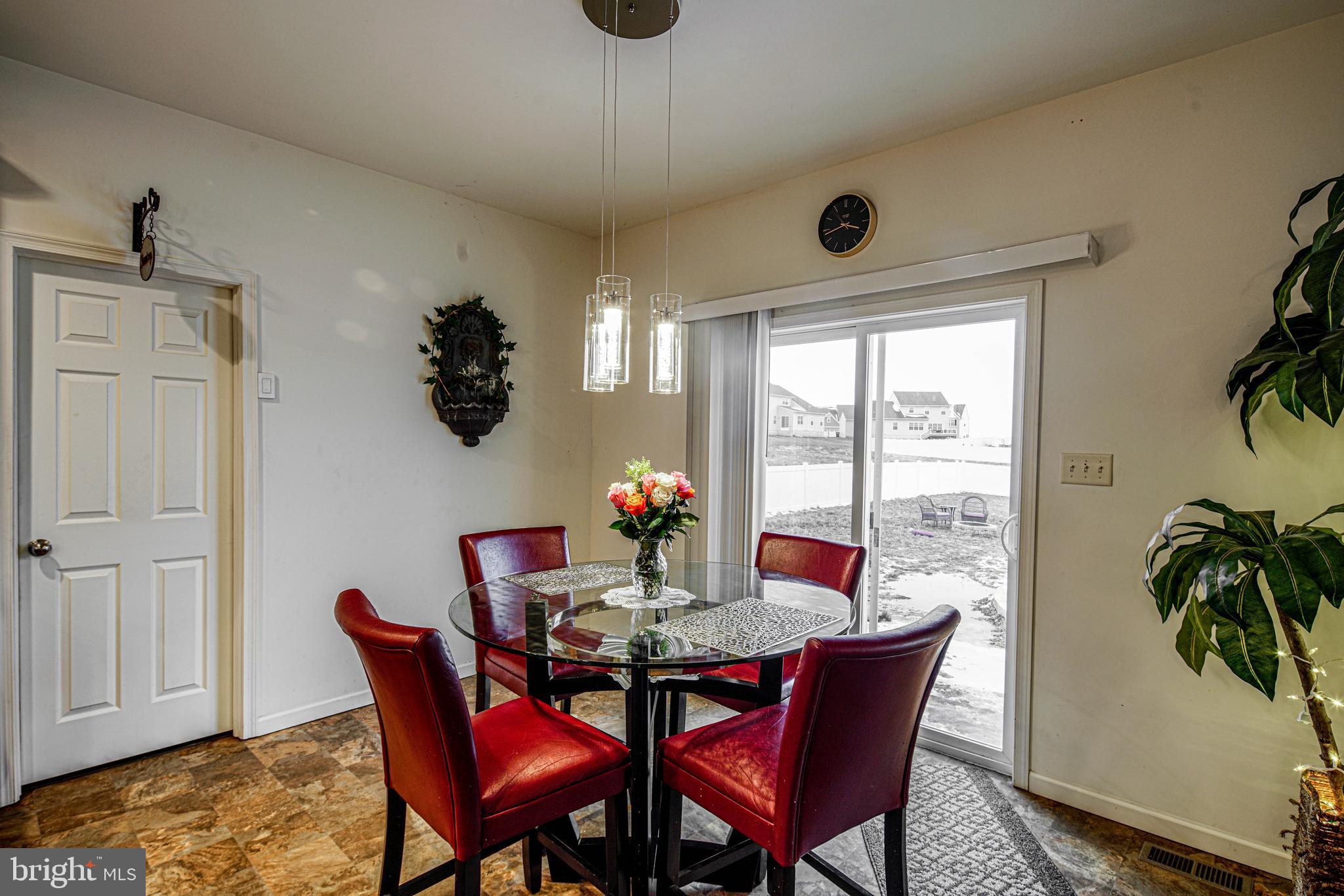2013 Prout Farm Road Pottstown, PA 19464 - Photo 12 of 51 Eat in Kitchen w/Sliders to Back yard