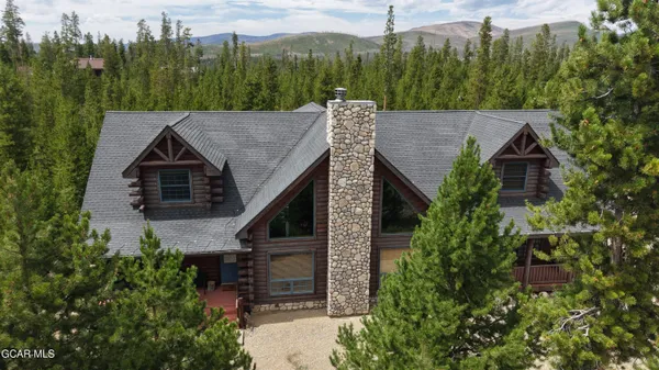 a view of outdoor space and mountain view