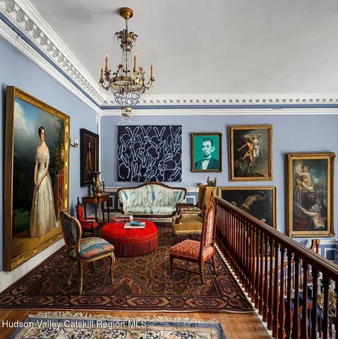 a outdoor space with furniture