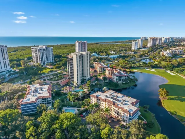 a city view with tall buildings