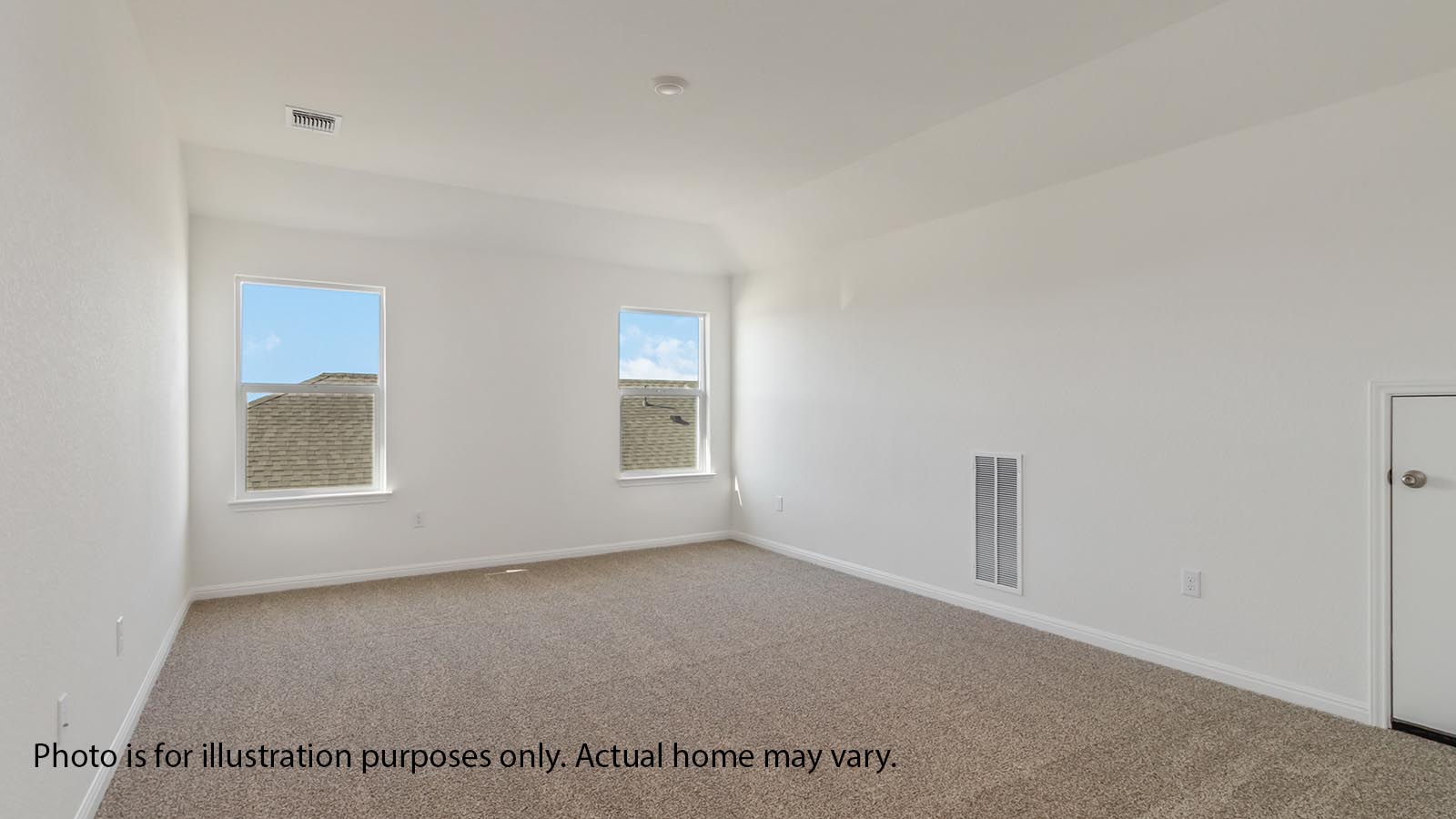 1825 Side Buster Trail Leander, TX 78641 - Photo 16 of 28 an empty room with windows