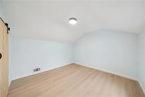 a view of empty room
