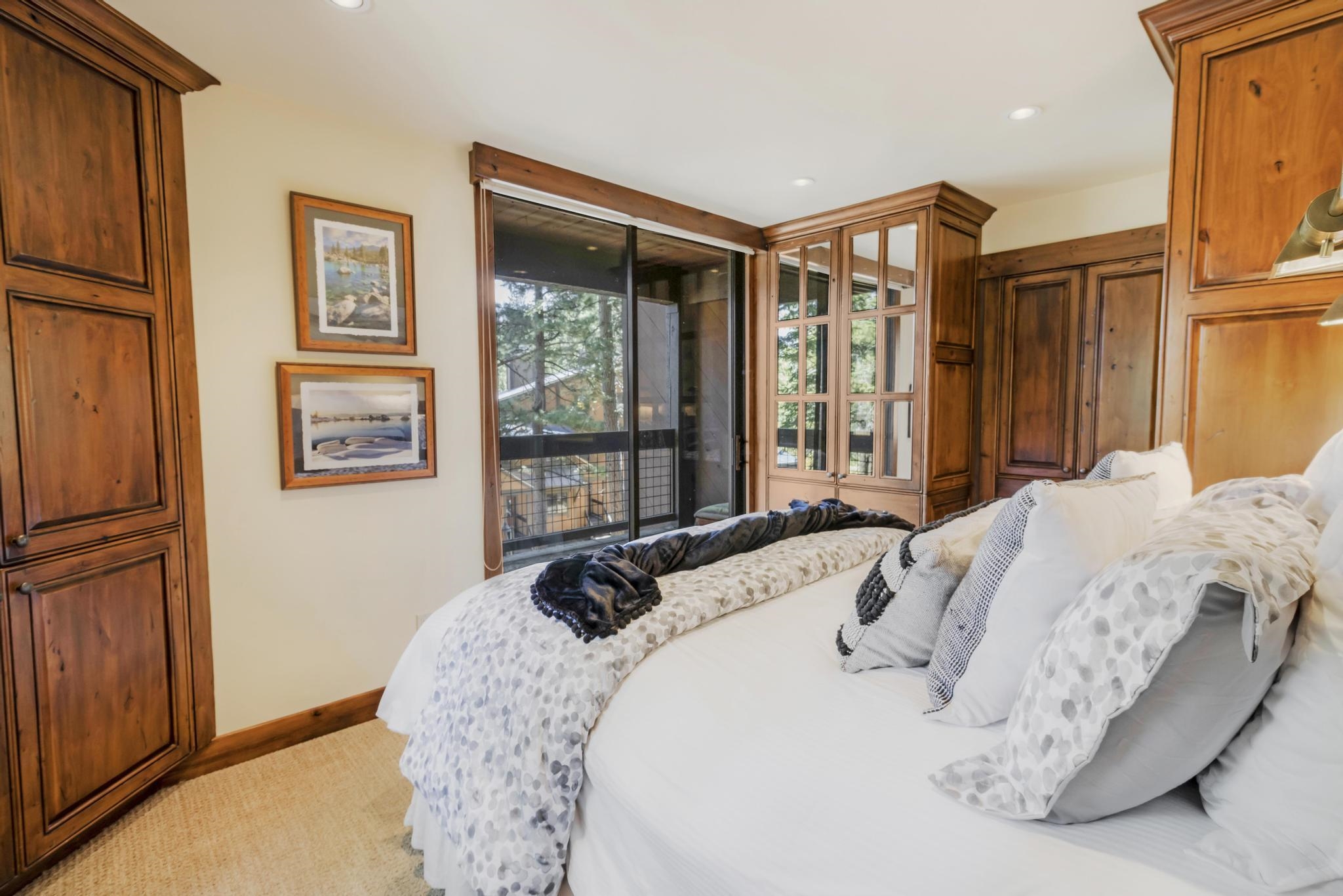 3035 Silver Strike Truckee, CA 96161 - Photo 12 of 20 a bedroom with a bed and a large window with the outer view