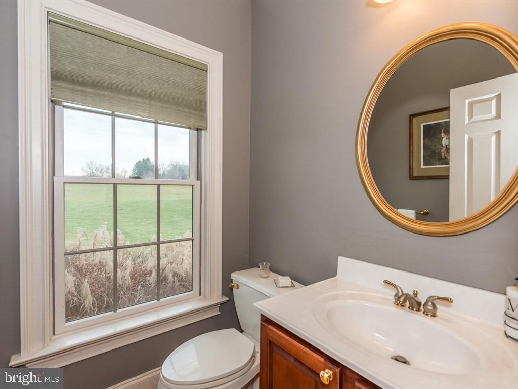 785 Rohen Ridge Drive Lititz, PA 17543 - Photo 9 of 36 a bathroom with a sink a toilet and a mirror