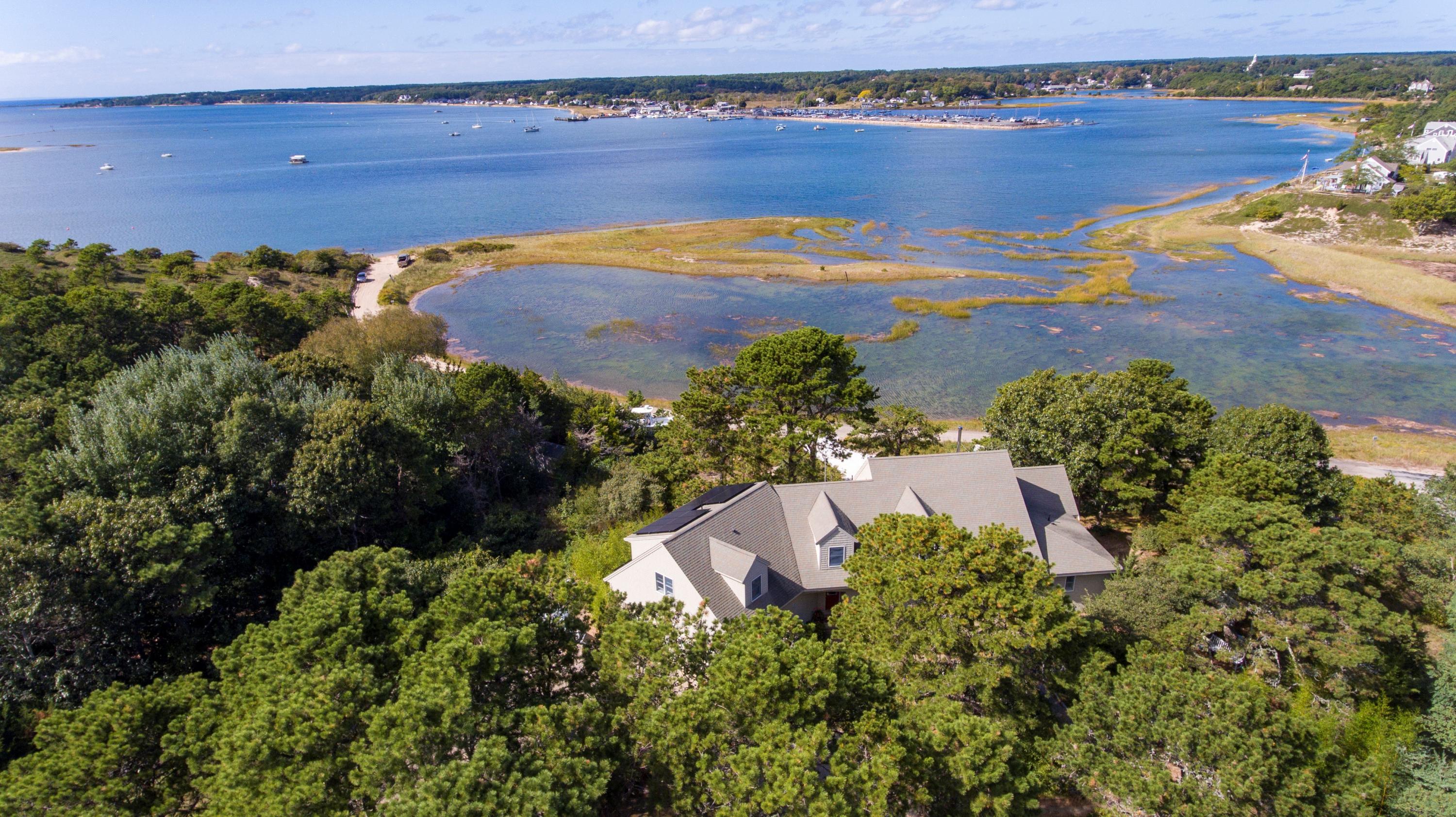 20 Partridge Way Wellfleet, MA 02667 - Photo 1 of 43 an aerial view of a house with a yard
