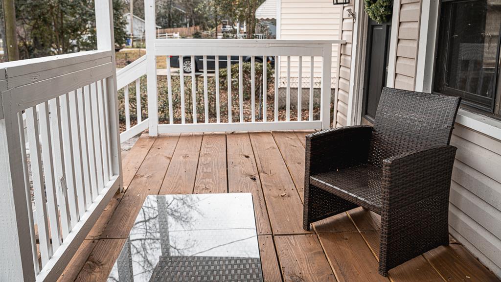 3305 Cherokee Avenue Columbus, GA 31906 - Photo 8 of 50 a view of wooden balcony