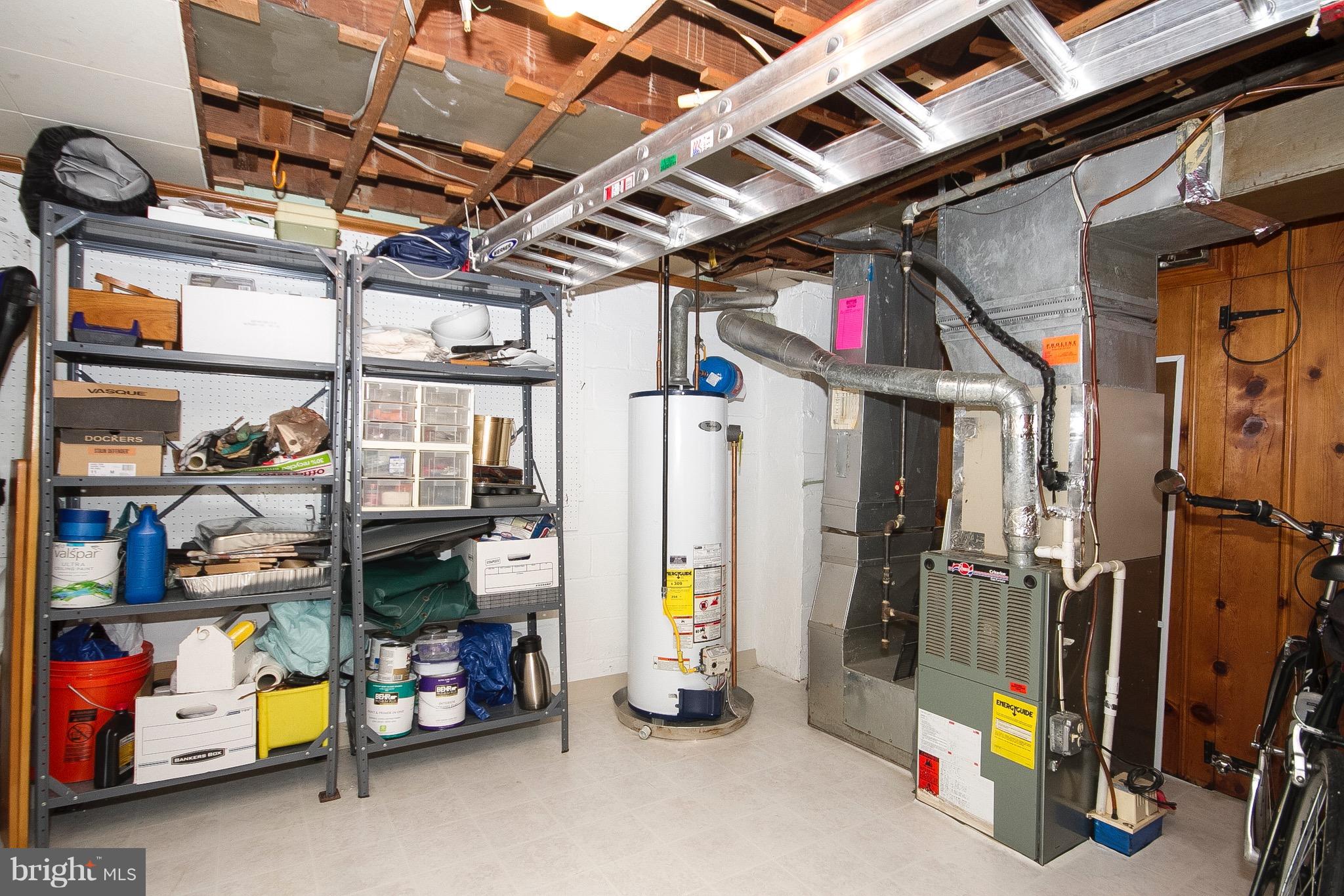 361 Whitfield Road Catonsville, MD 21228 - Photo 26 of 28 Great Utility Room/ Gas Furnace and Hot Water.