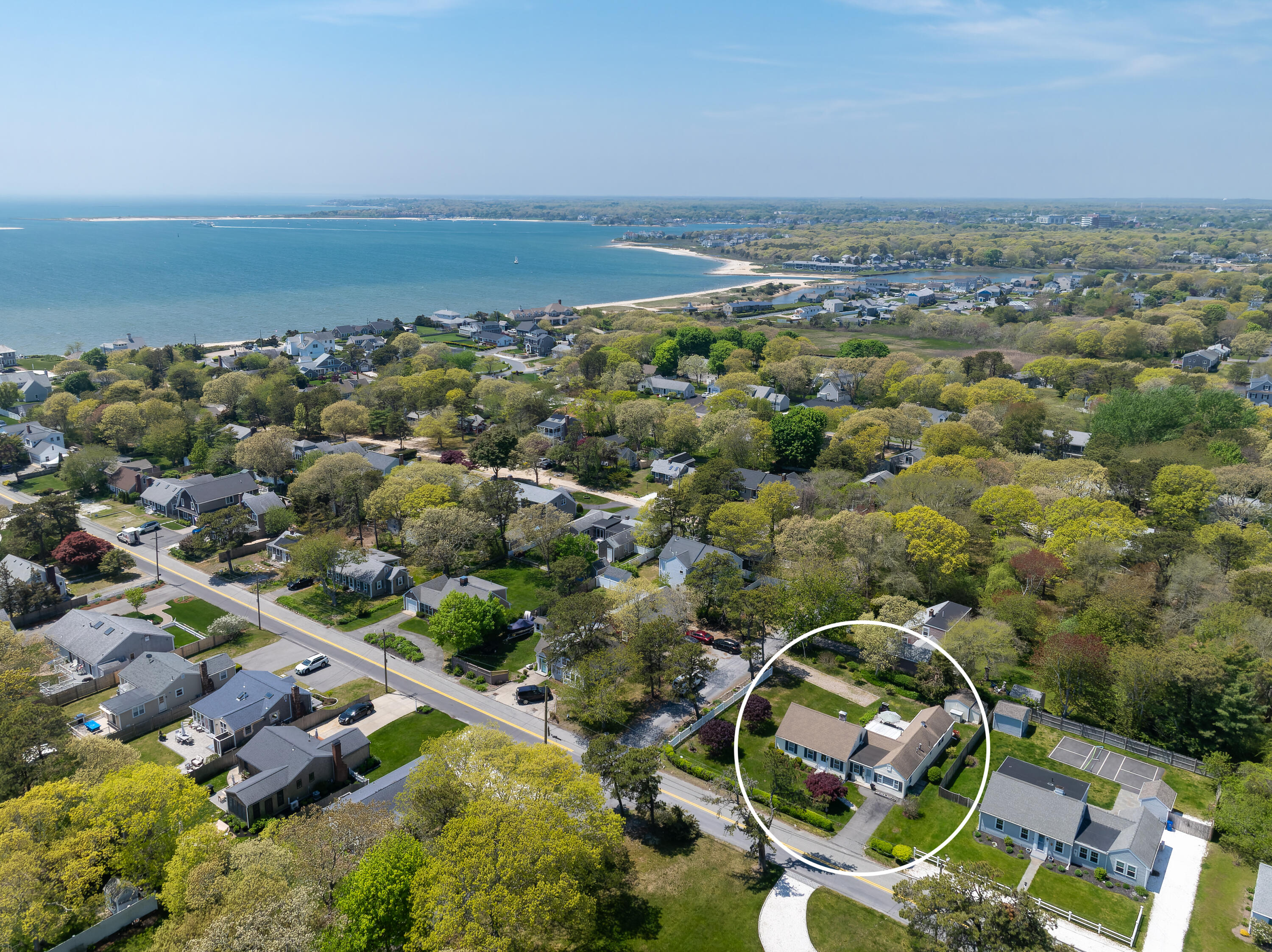 111 Lewis Road West Yarmouth, MA 02673 - Photo 29 of 43 an aerial view of multiple house
