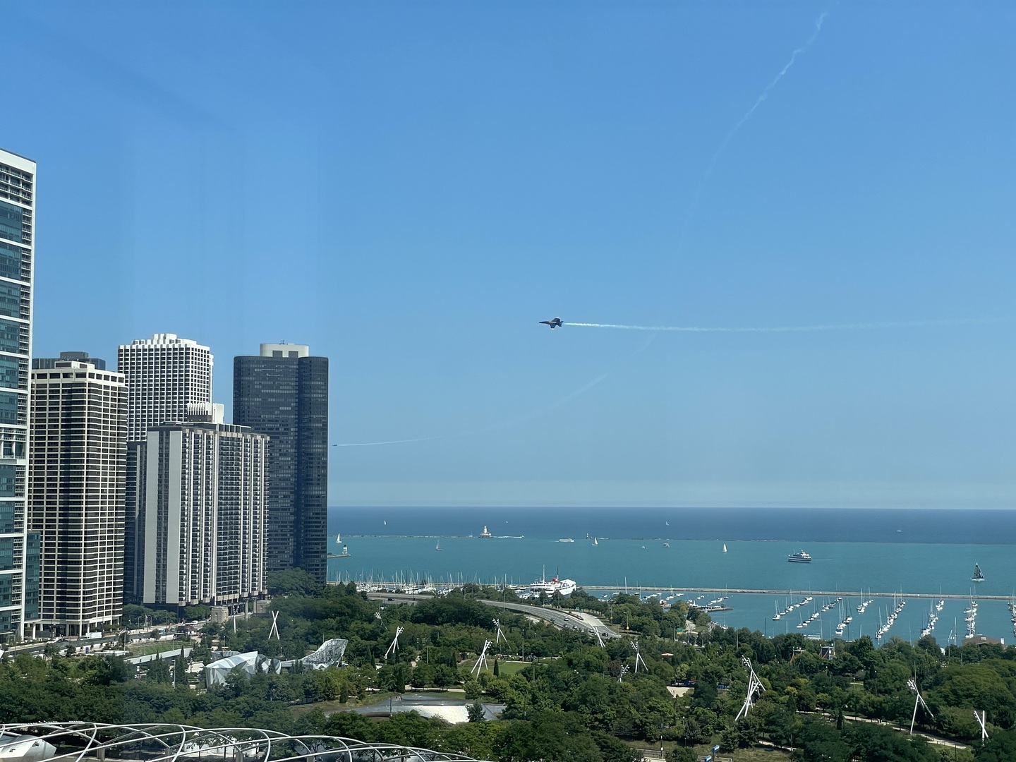 60 East Monroe Street, Unit 2001 Chicago, IL 60603 - Photo 44 of 68 a view of a city with tall buildings