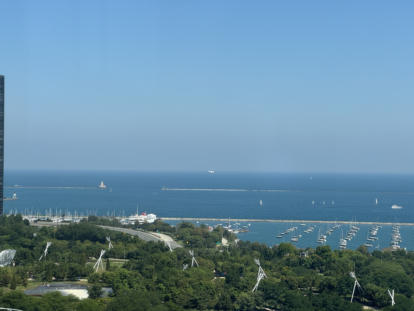 60 East Monroe Street, Unit 2001 Chicago, IL 60603 - Photo 45 of 68 an aerial view of a houses with a yard