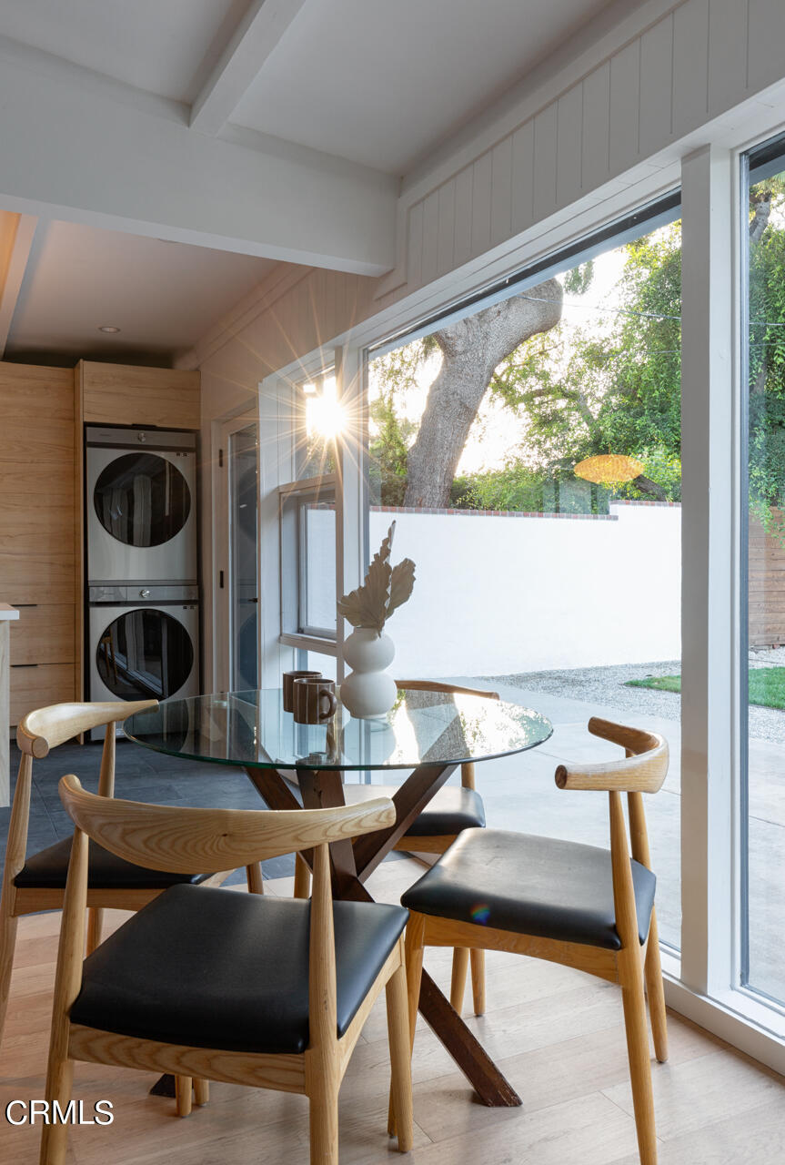 1649 New York Drive Altadena, CA 91001 - Photo 17 of 29 a view of a dining room with furniture window and wooden floor