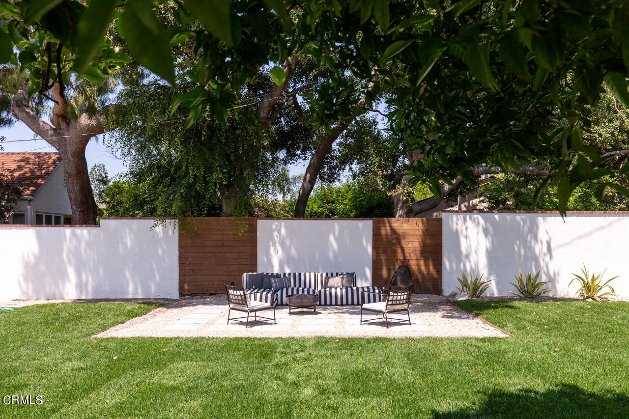 1649 New York Drive Altadena, CA 91001 - Photo 25 of 29 a view of backyard with table and chairs