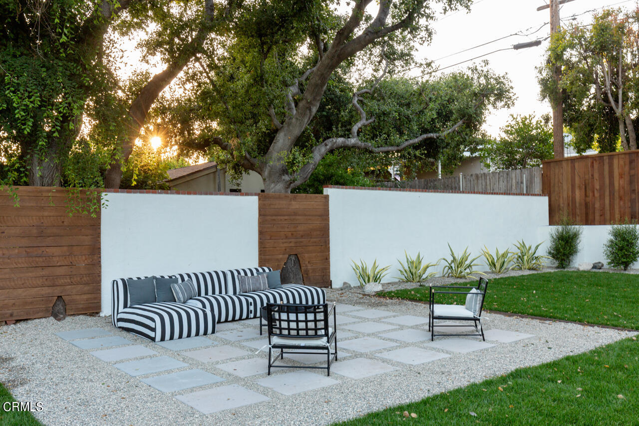 1649 New York Drive Altadena, CA 91001 - Photo 26 of 29 a view of a bench in the backyard