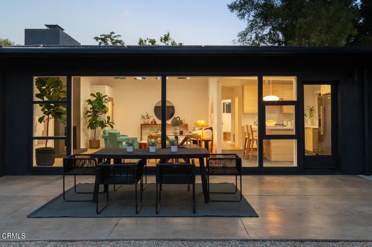 1649 New York Drive Altadena, CA 91001 - Photo 28 of 29 a view of a balcony with furniture and a potted plant