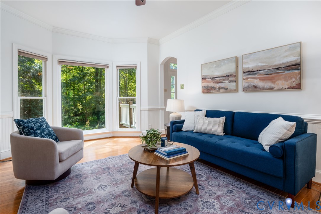 4418 Croatan Road Richmond, VA 23235 - Photo 12 of 50 Every window provides views of the woods