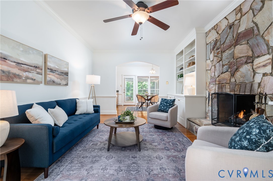 4418 Croatan Road Richmond, VA 23235 - Photo 10 of 50 Double bookcases and your own personal library