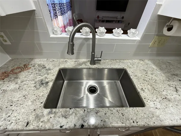 a view of kitchen counter top