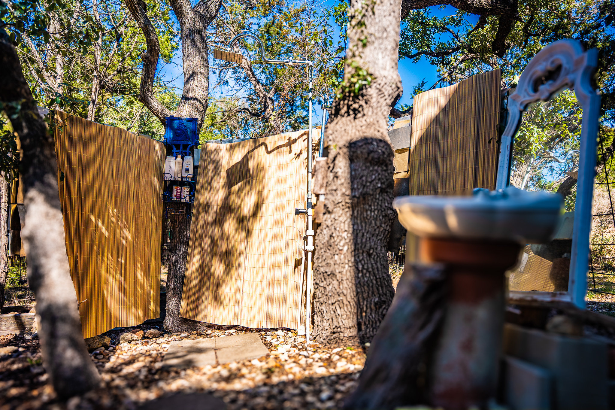 321 Lea Lane Wimberley, TX 78676 - Photo 27 of 39 Exterior view of a gate