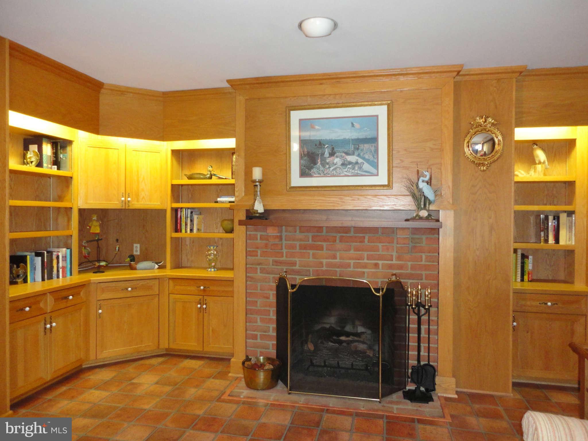 12915 Gent Road Reisterstown, MD 21136 - Photo 15 of 29 a living room with a fireplace