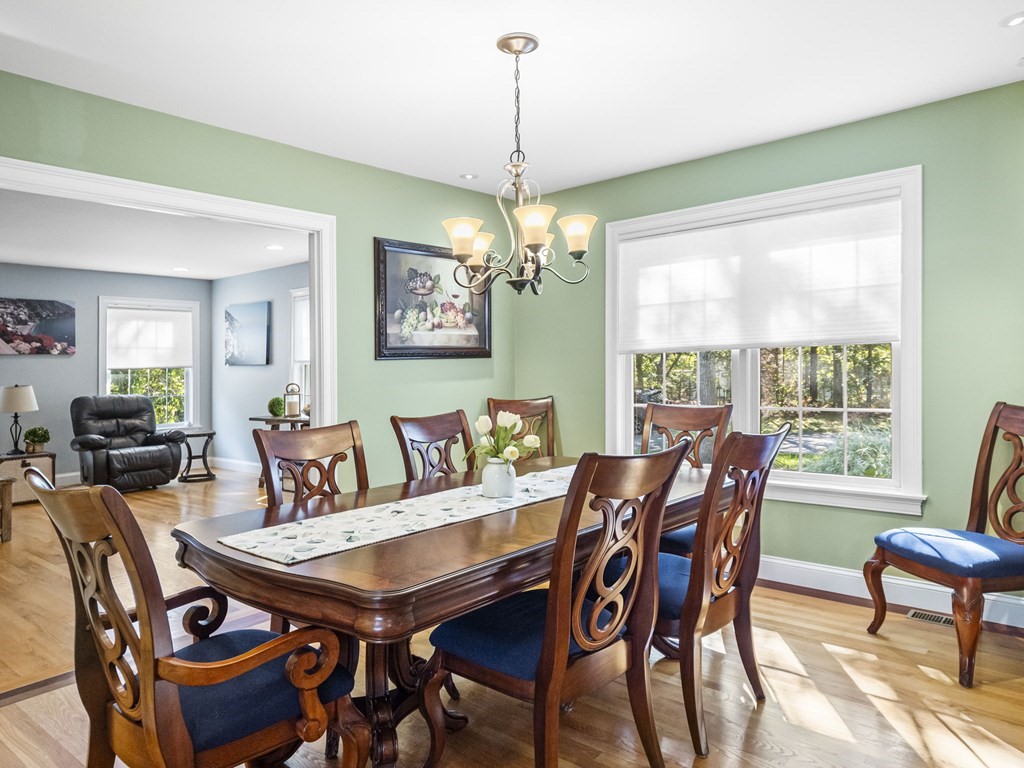 90 Howes Path Dennis, MA 02638 - Photo 13 of 42 a view of a dining room with furniture window and outside view