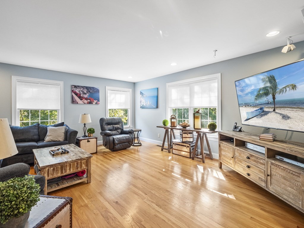 90 Howes Path Dennis, MA 02638 - Photo 5 of 42 a living room with furniture and a flat screen tv