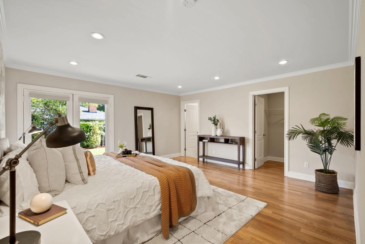 1030 Ashley Place Mountain View, CA 94040 - Photo 18 of 32 a bedroom with a bed and a couch