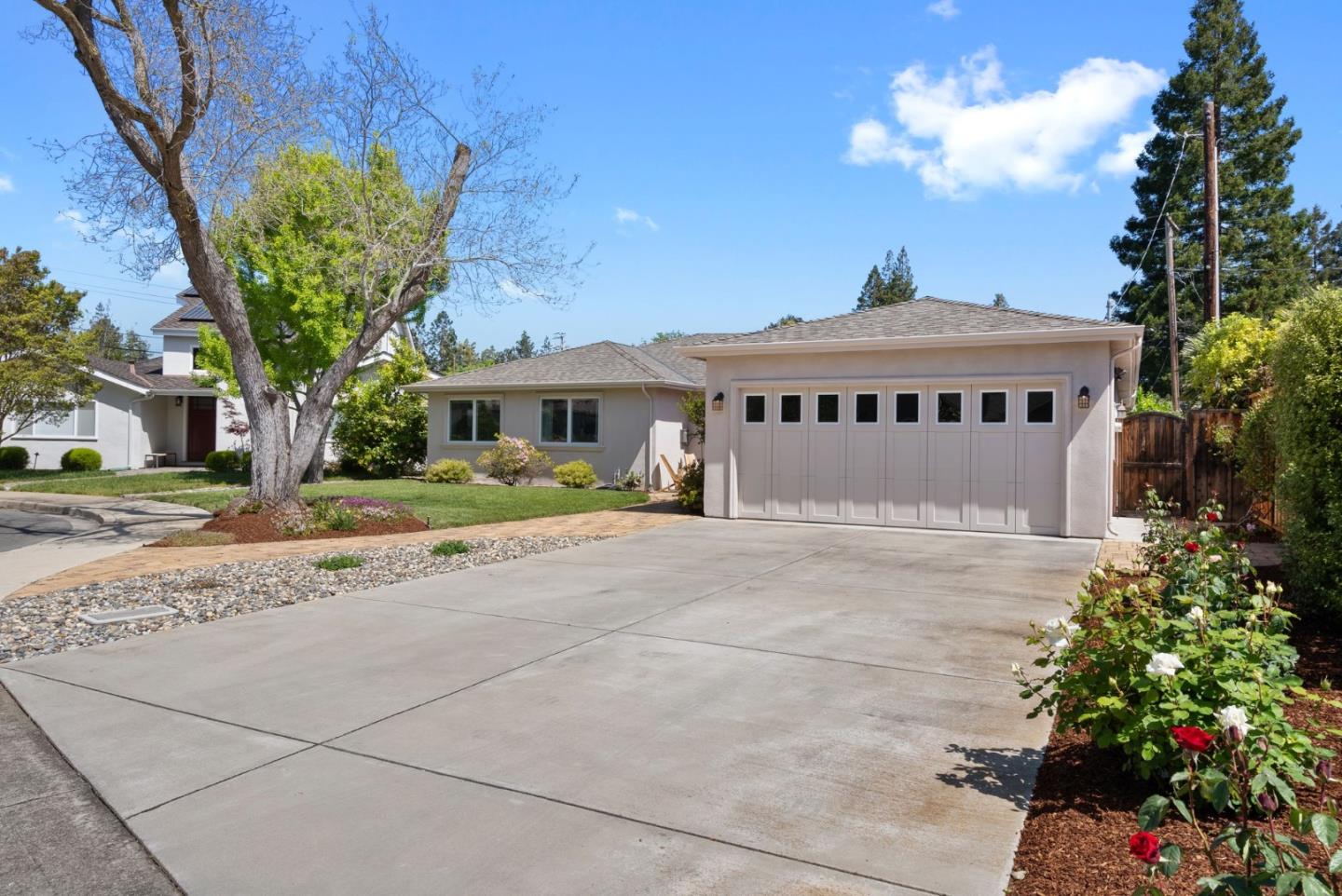 1030 Ashley Place Mountain View, CA 94040 - Photo 3 of 32 a front view of a building with garden