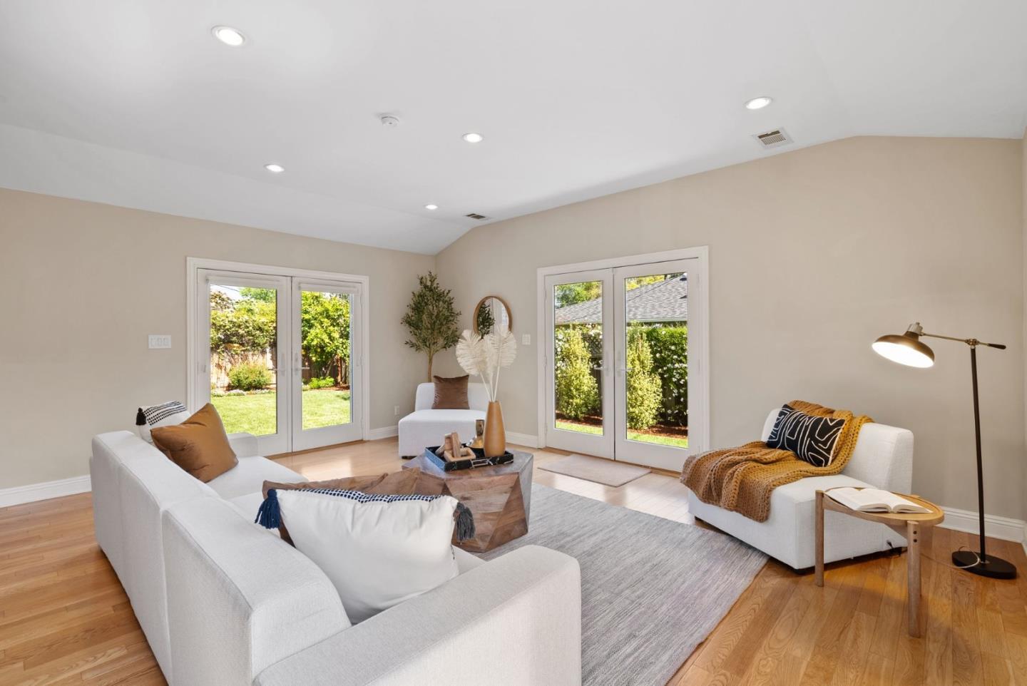 1030 Ashley Place Mountain View, CA 94040 - Photo 9 of 32 a living room with furniture and a large window