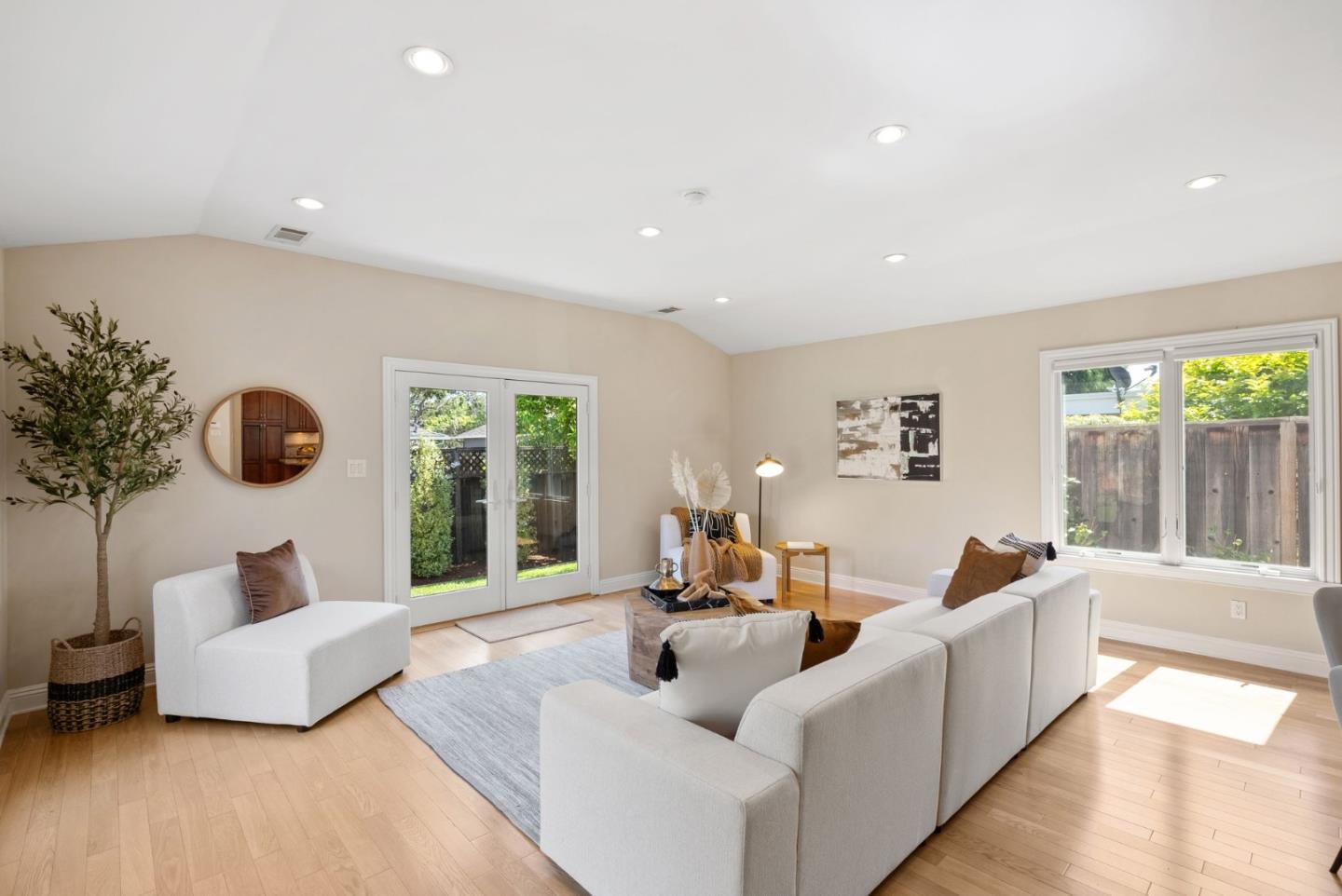 1030 Ashley Place Mountain View, CA 94040 - Photo 10 of 32 a living room with furniture and a large window