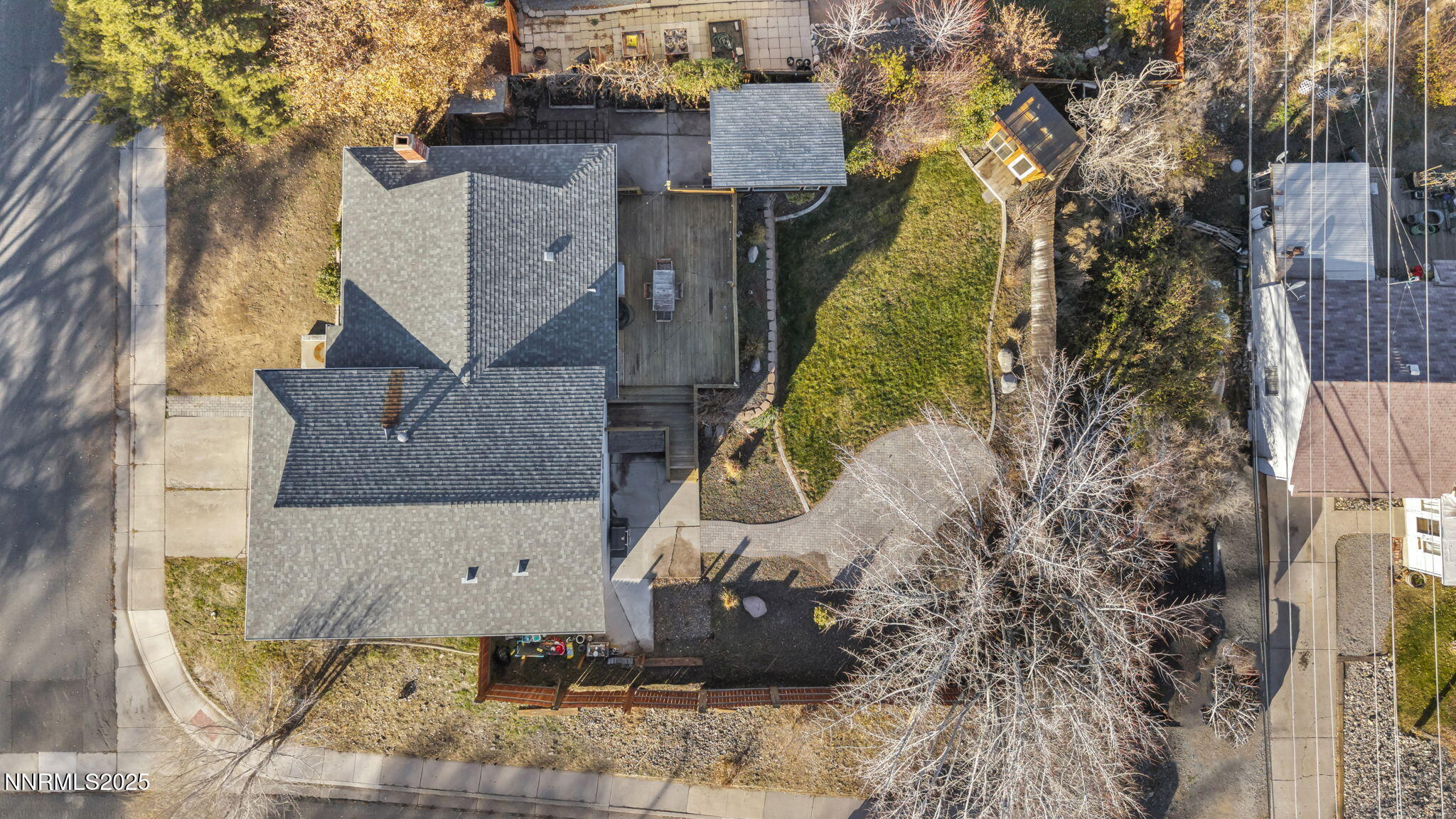 1100 Mission Circle Reno, NV 89503 - Photo 57 of 61 an aerial view of a house with a yard