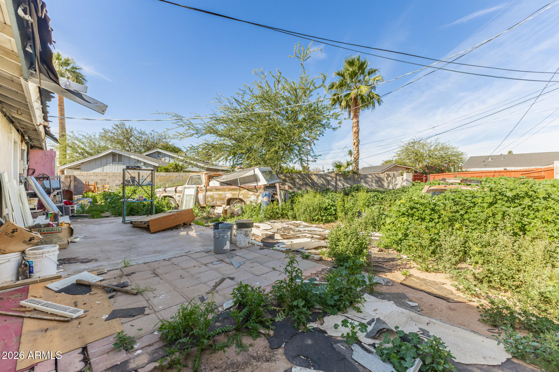 463 South Daley Mesa, AZ 85204 - Photo 25 of 28 a view of a garden with a bench in a garden