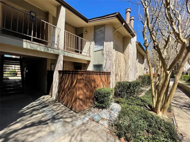 a view of a house with a door