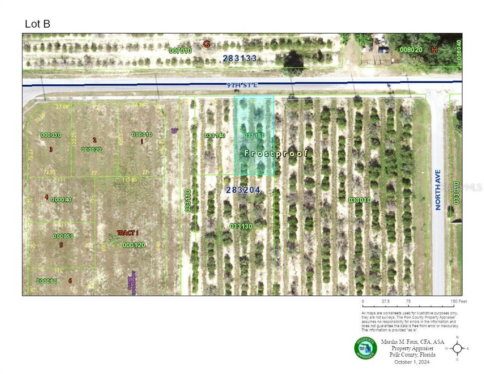 9 East 9th Street Frostproof, FL 33843 - Photo 3 of 6 Surveyed Lots