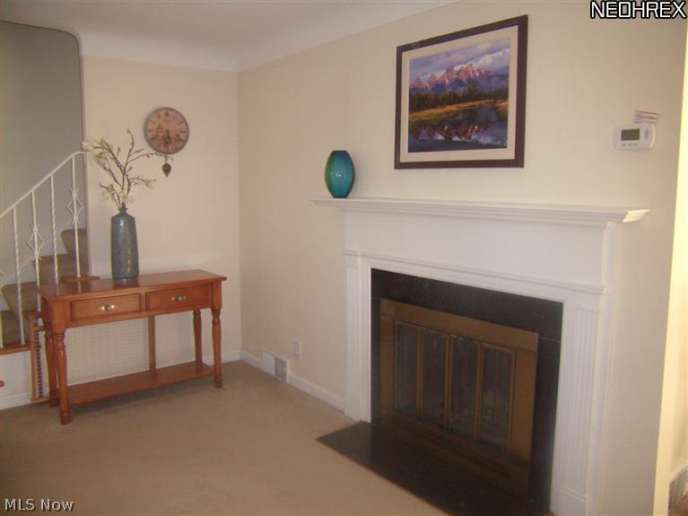 1300 Brainard Road Lyndhurst, OH 44124 - Photo 3 of 24 Beautiful living room , fireplace in lovely living room. New front windows. call to see 1300 Brainard, Lyndhurst, Ohio