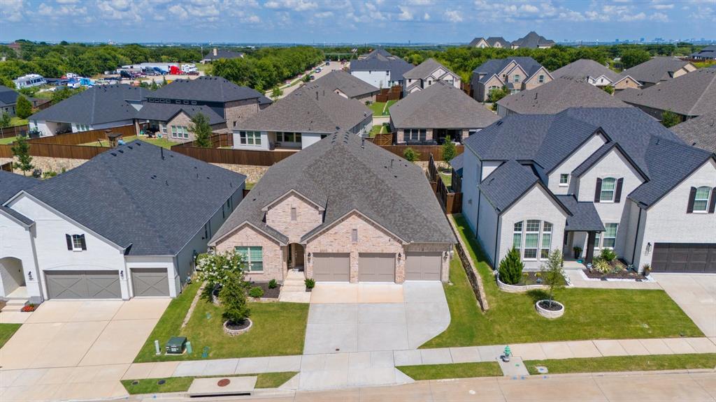 313 Savannah Lane Oak Point, TX 75068 - Photo 24 of 39 Aerial perspective of suburban area