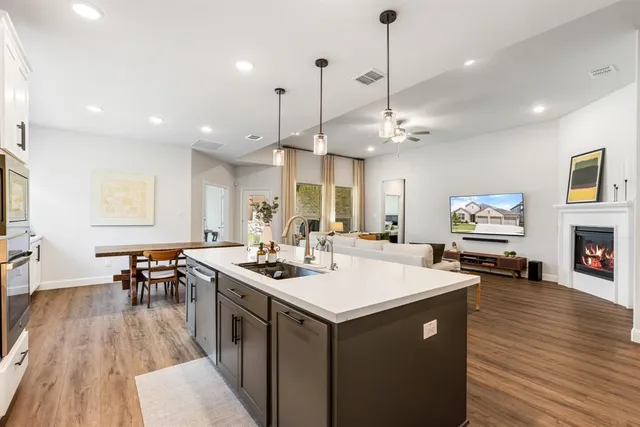 a view of outdoor space with seating area