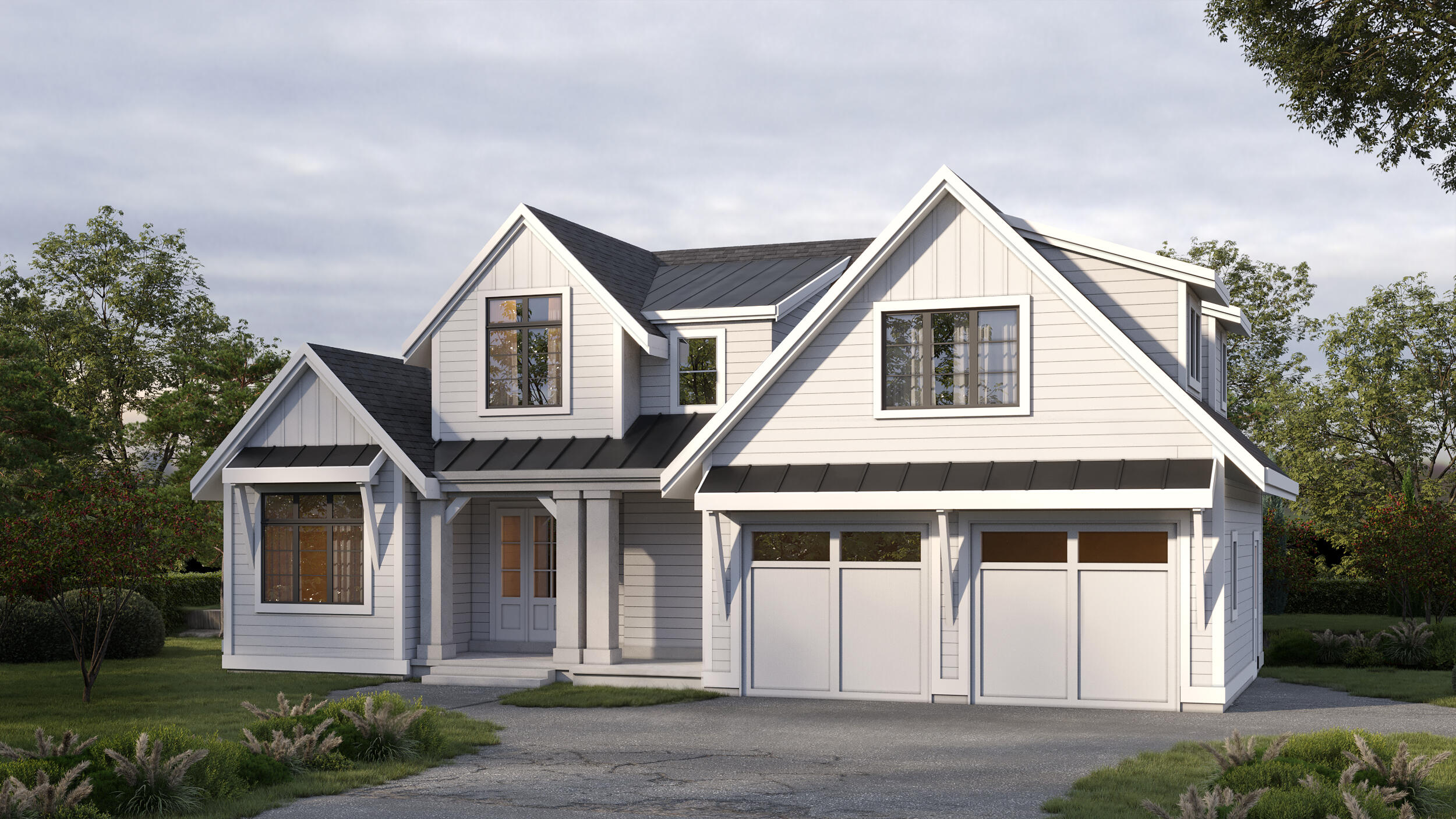 7 Chipmunk Trail Kennebunk, ME 04043 - Photo 1 of 8 Front Approach Exterior 3D Rendering
