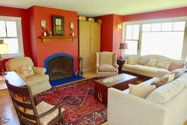 31 South Ridge Road Chilmark, MA 02535 - Photo 4 of 20 a living room with furniture and a large window