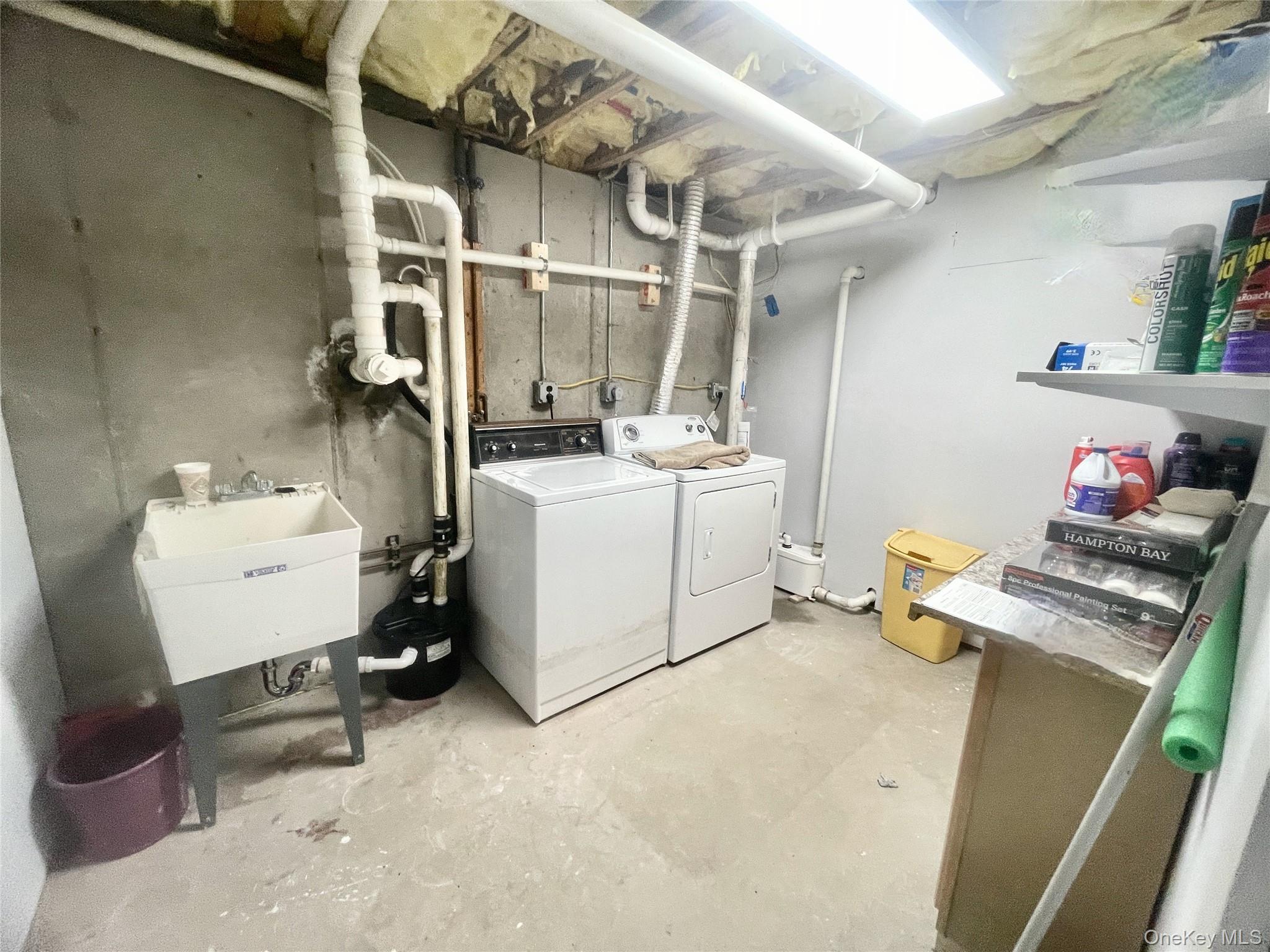 111 Deer Meadow Road Bethel, NY 12786 - Photo 31 of 43 a utility room with dryer and washer