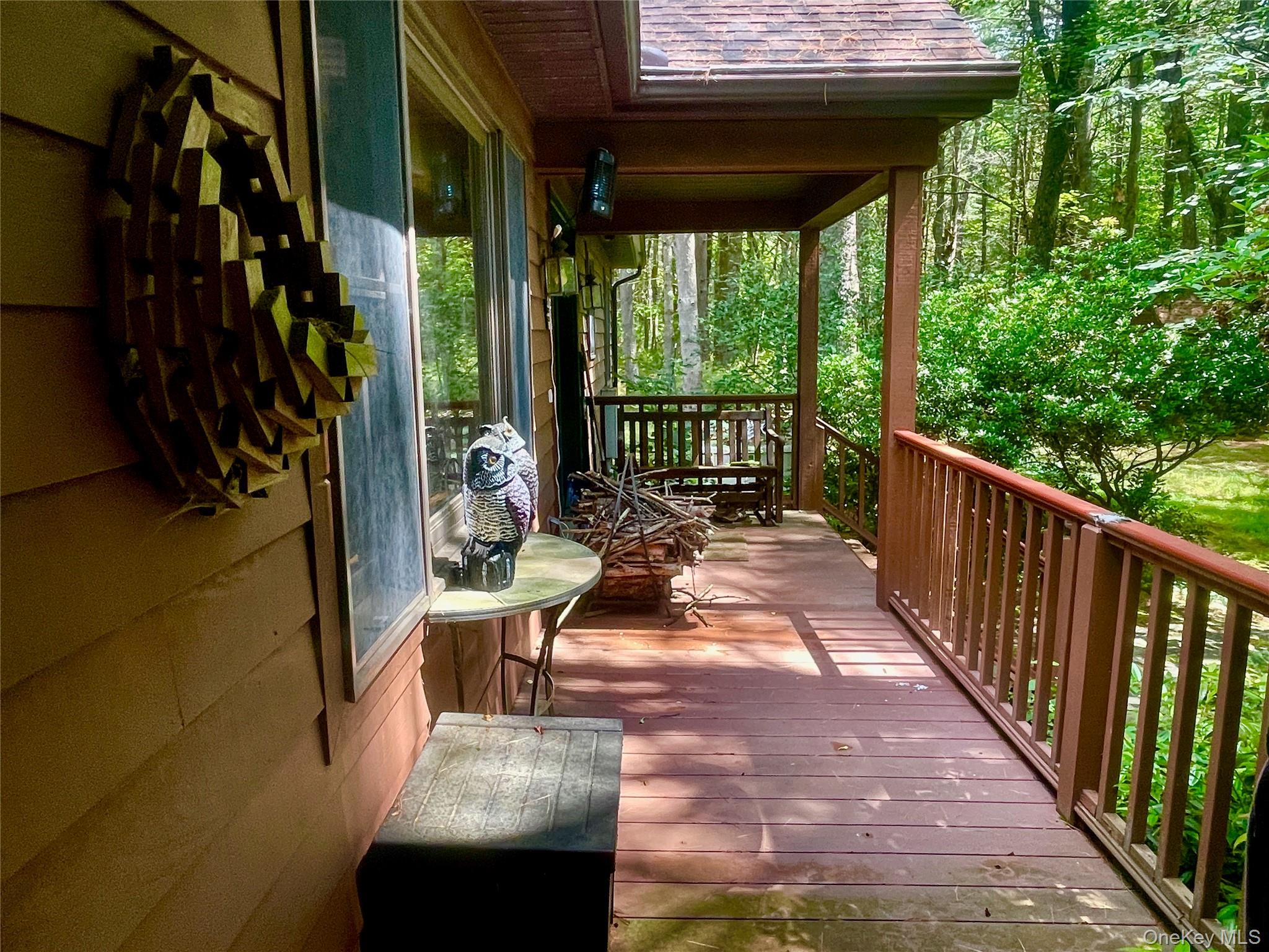 111 Deer Meadow Road Bethel, NY 12786 - Photo 32 of 43 a view of balcony with furniture