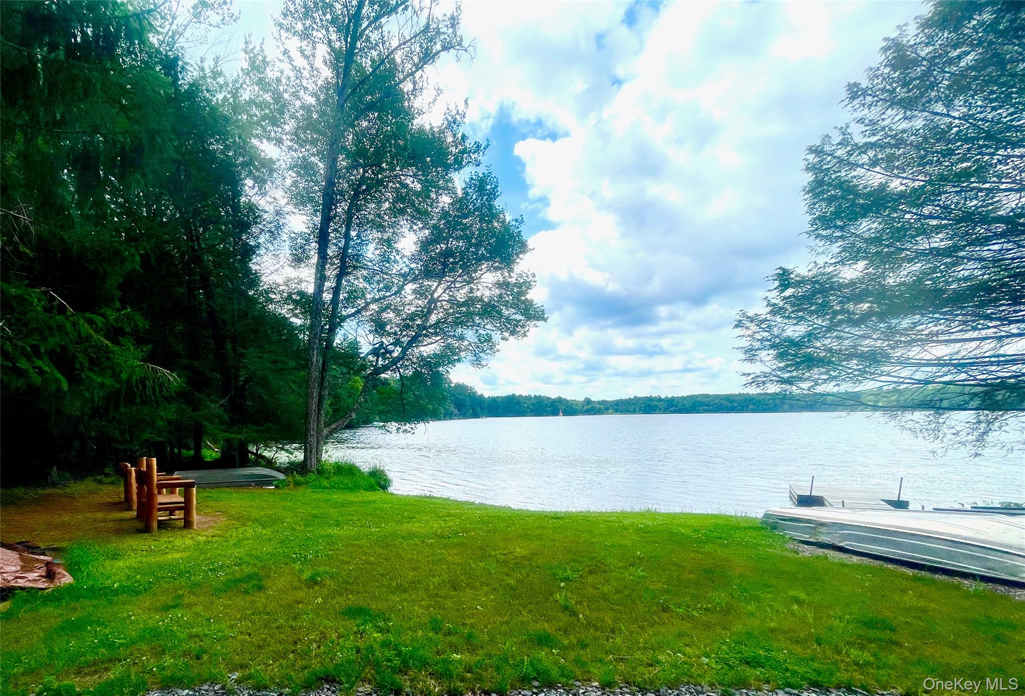 111 Deer Meadow Road Bethel, NY 12786 - Photo 40 of 43 a view of yard with swimming pool and green space