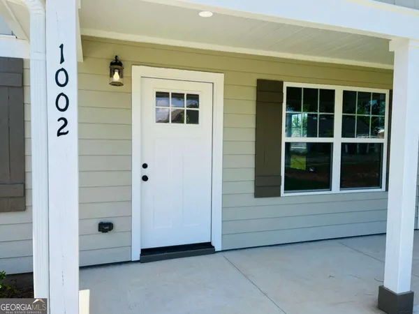 a view of front door of a house