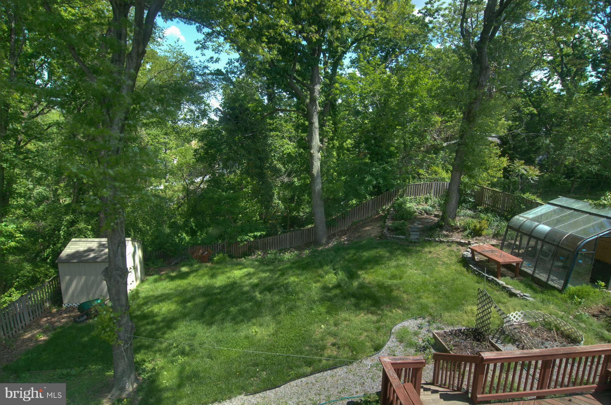 5900 Lockwood Road Cheverly, MD 20785 - Photo 24 of 30 View of backyard from upstairs