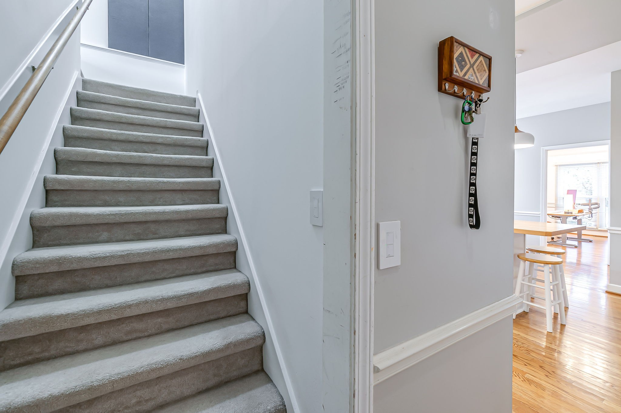 555 Ridgestone Drive Franklin, TN 37064 - Photo 34 of 46 a view of entryway and hall with wooden floor