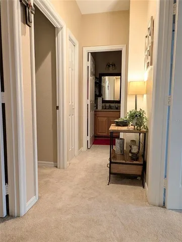 a living room with furniture and a gate