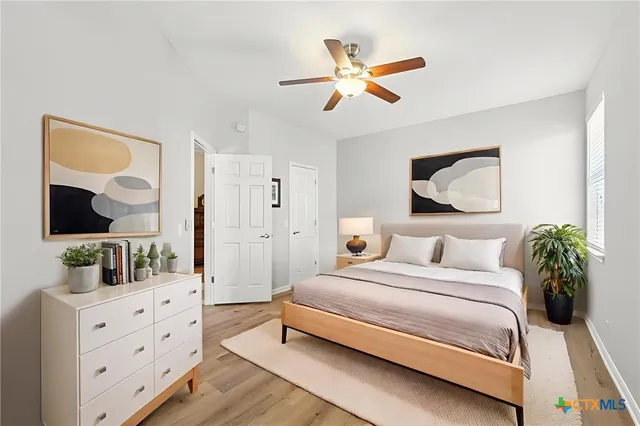 a view of a backyard with sitting area