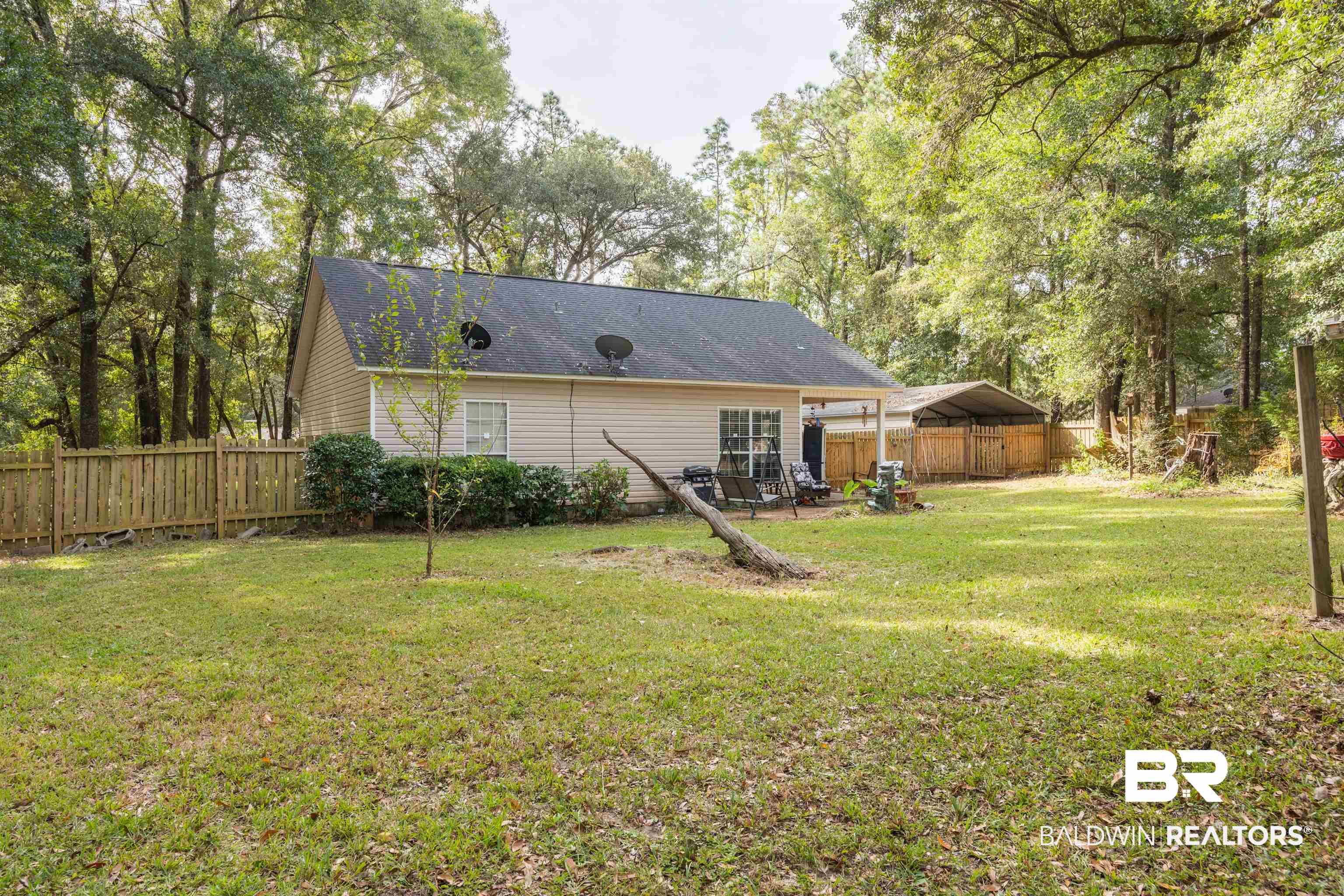 7202 Mill House Drive North Mobile, AL 36619 - Photo 15 of 16 Back of House